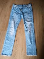 Ankle Jeans von Esprit Gr. W26 hellblau gepunktet RARITÄT Thüringen - Schleiz Vorschau