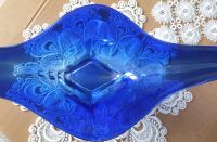 Blaue Murano Glasschale sehr schöne Form Hessen - Fronhausen Vorschau