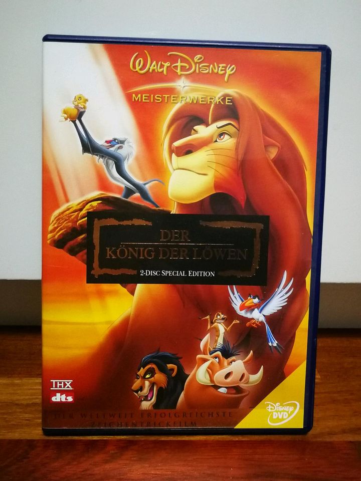 DVD "Die Schöne und das Biest"/"Der König der Löwen" 2er je 6€ in Troisdorf