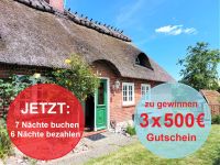 Ferienhaus Kleines Paradies Geltinger Buchung/Ostsee 4 Personen Hund willkommen 2 Schlafzimmer 1 Badezimmer romantischer Garten mehrere lauschige Sitzgelegenheiten Strand Meer Fjord Schleswig-Holstein - Steinbergkirche Vorschau