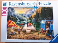 Ravensburger Puzzle "Campingurlaub" 1000 Teile Düsseldorf - Kalkum Vorschau