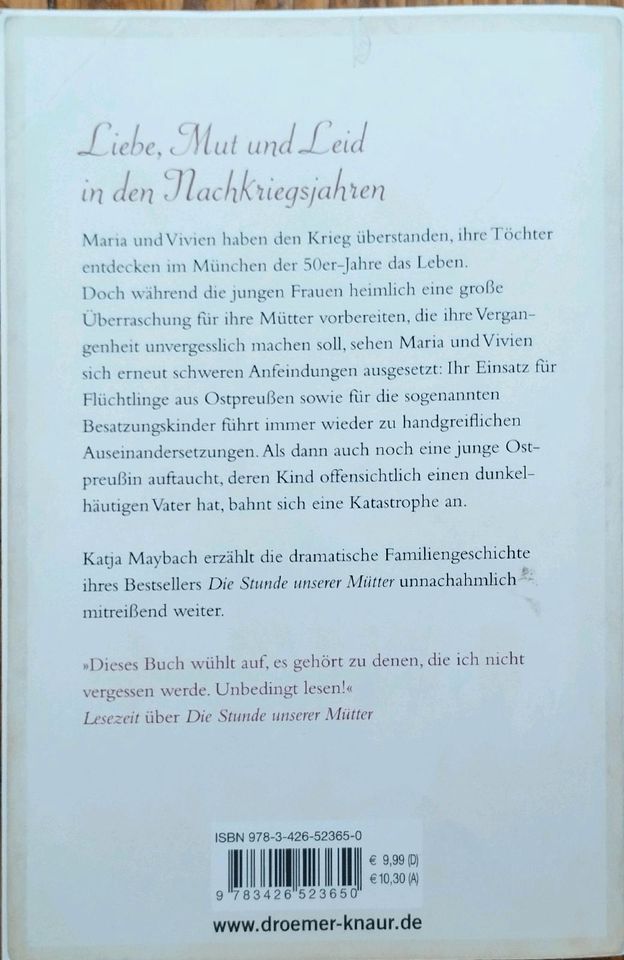 Katja Maybach Die Zeit der Töchter in Eckernförde