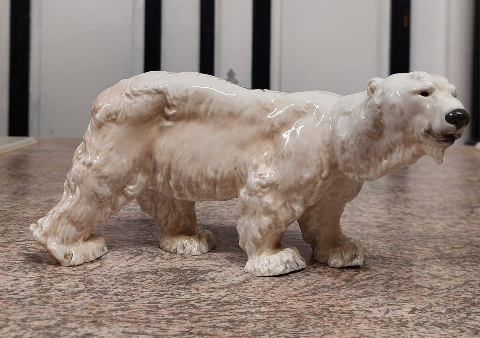 Meissen Figur Porzellan Jugendstil Eisbär in Bautzen