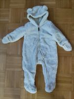 Wie neu! Overall Winteranzug Teddyplüsch Kuschelfell H&M Gr. 74 Niedersachsen - Isernhagen Vorschau