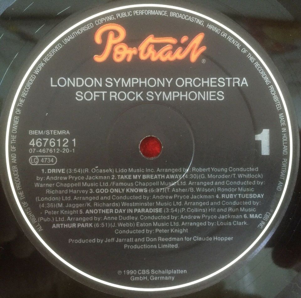 Doppel LP Vinyl Schallplatte London Symphony Orchestra Soft Rock in Ludwigshafen