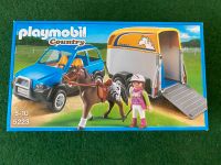 PLAYMOBIL PKW mit Pferdeanhänger 5223 in OVP Niedersachsen - Sehnde Vorschau