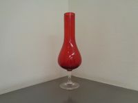 Alte Glasvase - Vase aus Glas - 32,5 cm Höh - Rot Frankfurt am Main - Sachsenhausen Vorschau
