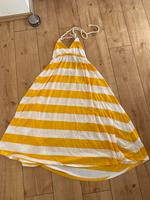 Sommerkleid H&M Streifen weiß gelb Strandkleid S/M Dortmund - Hombruch Vorschau