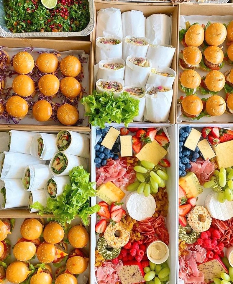 Tisch Buffet & Fingerfood Boxen. Partyservice/Catering aus Gmünd in Schwäbisch Gmünd