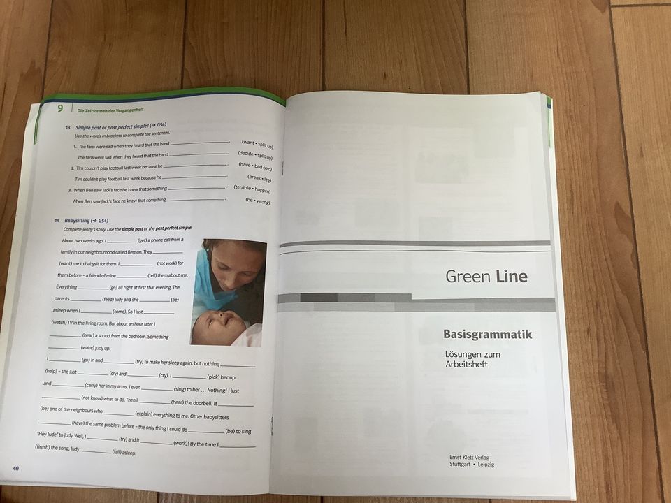 Green Line Basisgrammatik Buch + Arbeitsheft in Hamburg