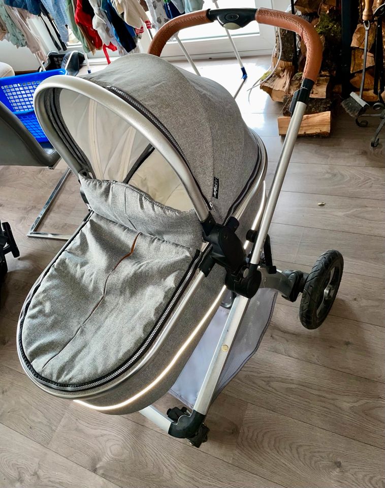 Kinderwagen Komplettset „BabyPlus“,maxicosi+sportsitz+Baby Wanne in Neuss