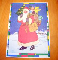 Weihnachtsklender sehr alt und groß aus Pappe Karin Blume ungeöff Essen - Rüttenscheid Vorschau