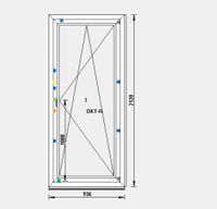 Fenster Restposten mit Isolierglas & Markenbeschlag 936 x 2120 mm Bayern - Gattendorf Vorschau