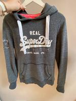 Superdry Hoodie Silber/grau mit Pailletten - Gr. XS Bayern - Maxhütte-Haidhof Vorschau
