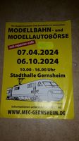 06.10.2024: Modellbahn- u. Modellautobörse Gernsheim Hessen - Gernsheim  Vorschau