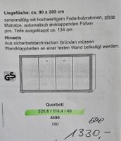 Schrankbett Faro  Querbett Liegefläche 90 x 200 cm Rheinland-Pfalz - Mayen Vorschau