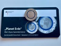 5 Euro Münze blau Planet Erde mit Heft Hessen - Langgöns Vorschau