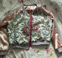 Jacke mit Blumenmuster S Dresden - Briesnitz Vorschau