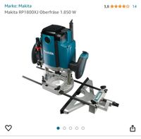 MAKITA RP1800XJ Oberfräse Fräsmaschine 1850 Watt + Zubehör NEU Obervieland - Kattenesch Vorschau