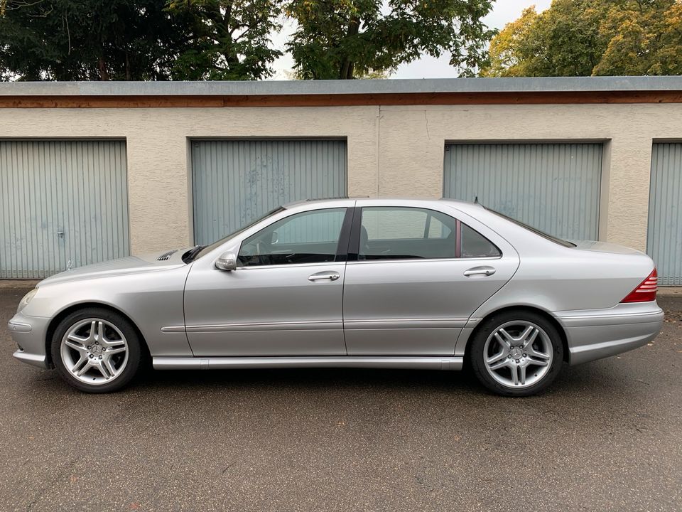 Mercedes Benz S-Klasse S500 4-Matic W220 AMG Paket TOP KFZ in Fellbach