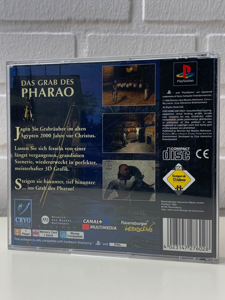 PlayStation 1. DAS GRAB DES PHARAO. Sehr Gut in Handorf