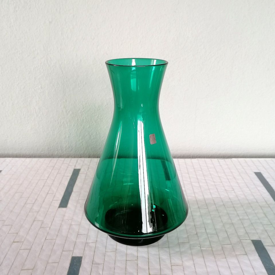 Zwiesel Glasvase, Vintage, Mid-Century, Design, 60er, 70er, Vase in Hamburg