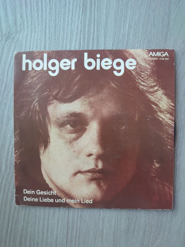 Schallplatte Holger biege in Ueckermuende