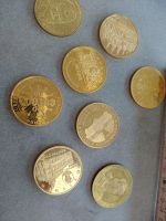 Vergoldete Münzen ( Kupfer )Medaillen Preis pro Stück Brandenburg - Doberlug-Kirchhain Vorschau