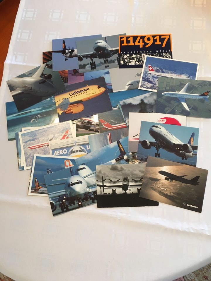 Postkarten Flugzeuge in Seeshaupt