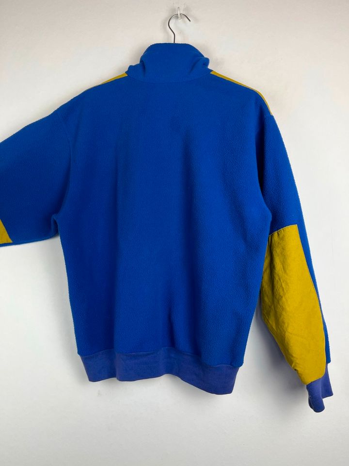 Vintage Fleece Half-Zip Sweater - Retro Pulli - 90s - Top - Gr. M in Neuenhaus