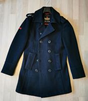 SUPERDRY Mantel Filz dunkel blau Gr. M Sachsen - Chemnitz Vorschau