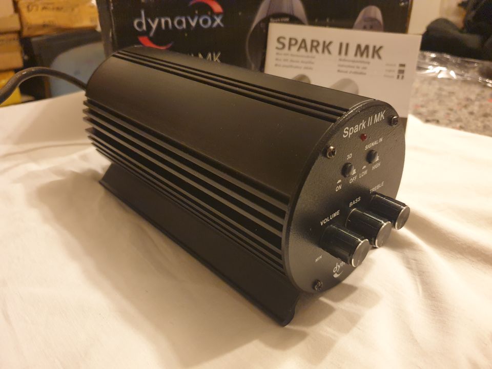 Dynavox Spark II MK Stereo-Mini-Pa Verstärker 100 Watt in Schwarz in Fürstenberg