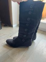 Hohe schwarze Stiefel Bayern - Aichach Vorschau