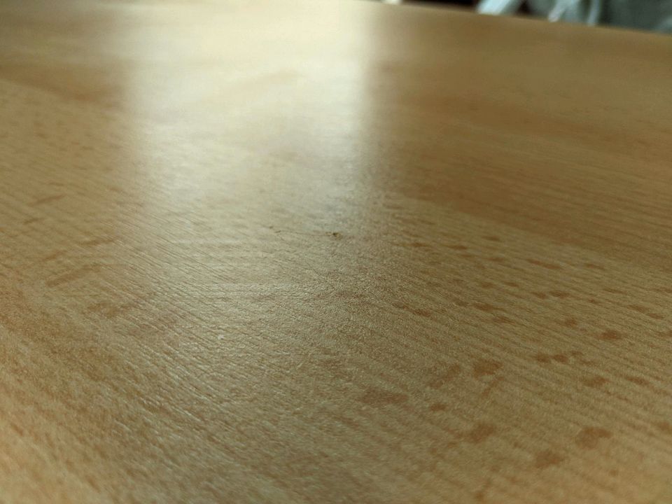 Schreibtisch Holz Furnier ca.1m breit in Linden