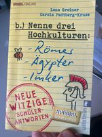 Neue witzige Schülerantworten - Nenne drei Hochkulturen Baden-Württemberg - Heidelberg Vorschau