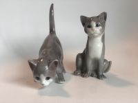 Royal Copenhagen und Bing & Gröndahl Porzellan Katzen Figuren Düsseldorf - Bilk Vorschau