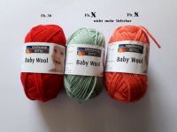 8 x  25  gr. Baby Wool  Fb. 30  rot  Schachenmayr Bayern - Hof (Saale) Vorschau