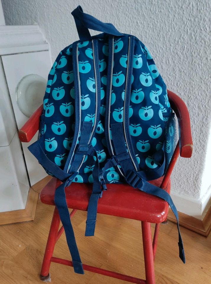 Smafolk ❤️ retro Kinder Rucksack scandi Apfel blau Kindergarten in Hannover