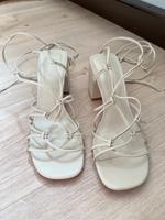 Schnürsandalen mit Absatz 42 beige Mango Nordrhein-Westfalen - Hückeswagen Vorschau