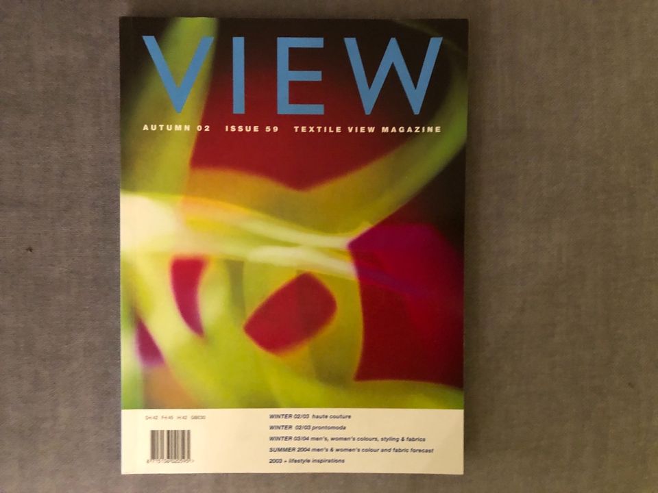 VIEW Textile Magazin 2000-2002 in Haan