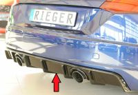 Rieger Heckeinsatz Diffusor Audi TT 8S schwarz Glanz Niedersachsen - Bruchhausen-Vilsen Vorschau