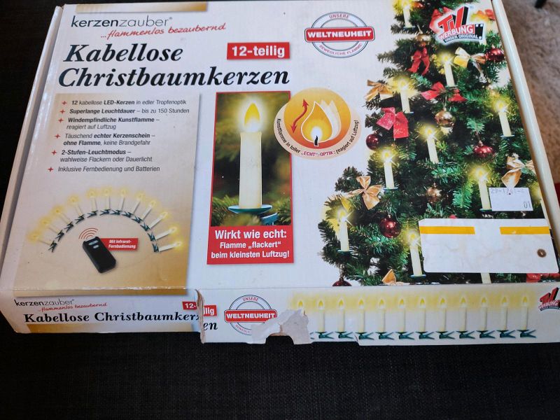 Kabellose Christbaumkerzen in Niedersachsen - Hude (Oldenburg) | eBay  Kleinanzeigen ist jetzt Kleinanzeigen