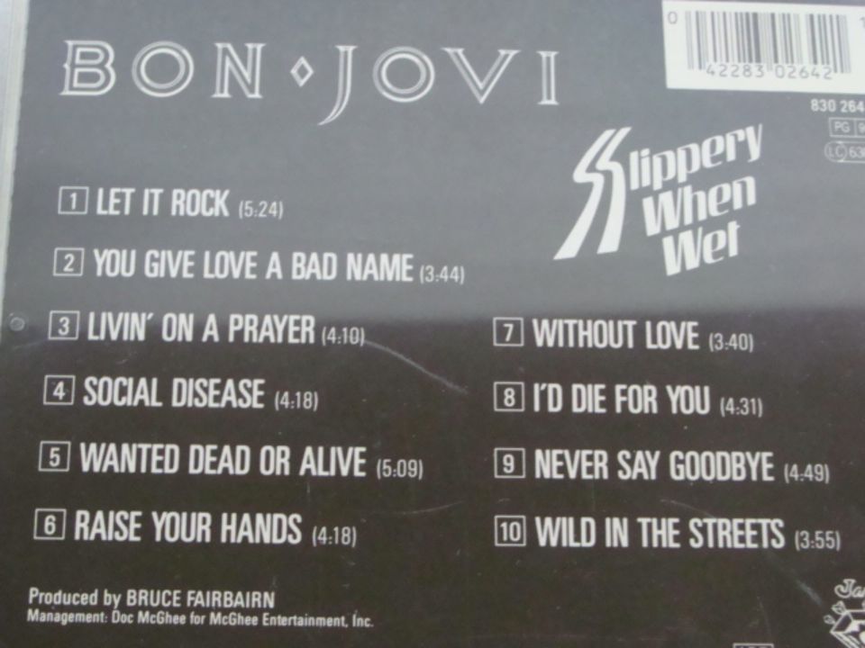 6 CD: Bon Jovi, Pat Benatar, Sixpence, bell book, Chris Rea in Kornwestheim