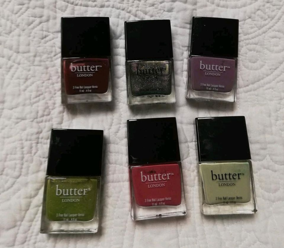 6 X Butter London Nagellack NEU & UNBENUTZT in Eschweiler