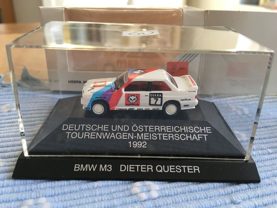 Herpa Private Collection - 035743 A - BMW M3 Dieter Quester in Grünendeich Niederelbe