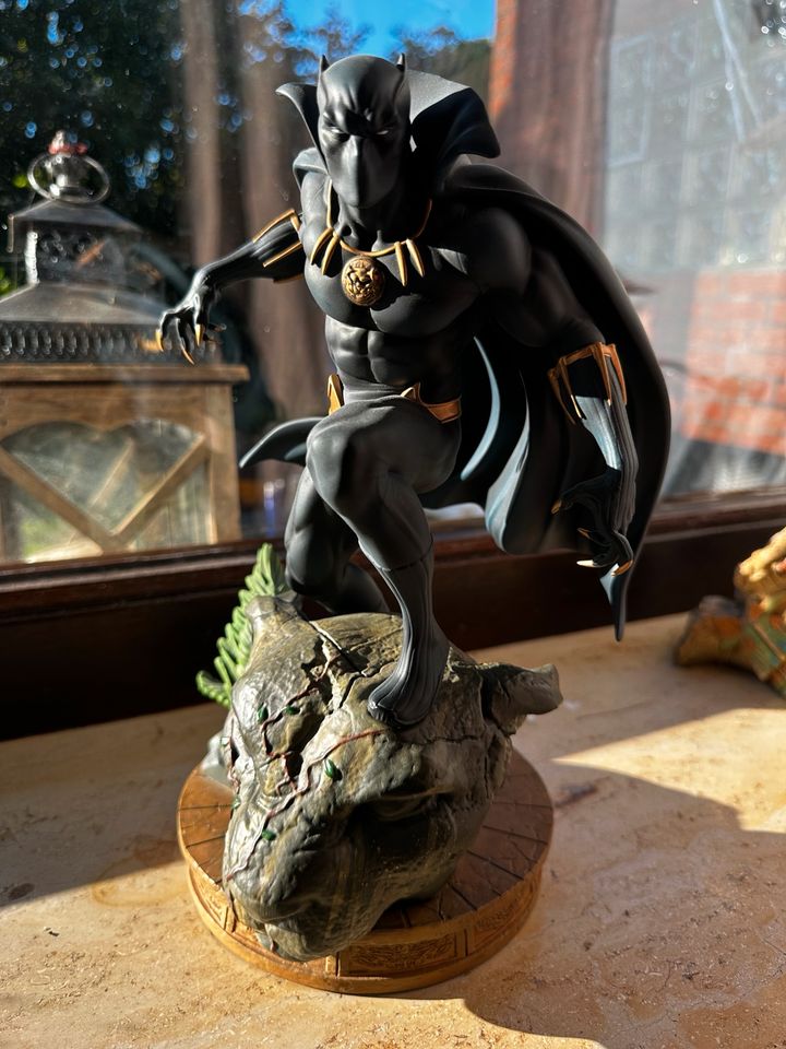 Black Panther Artfx Fine Art Resin Statue Marvel // No sideshow in Ascheberg