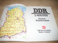 Kleiner Verkehrsatlas DDR (VEB Tourist Verlag) Leipzig - Leipzig, Zentrum Vorschau