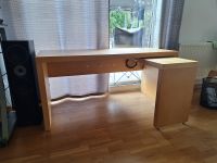 Ikea Schreibtisch Malm mit Steckdosen/ USB Lift Hannover - Bothfeld-Vahrenheide Vorschau