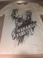 Black Pantha Wakanda forever T-Shirt weiß Gr.128 h&m Bayern - Mistelbach Vorschau