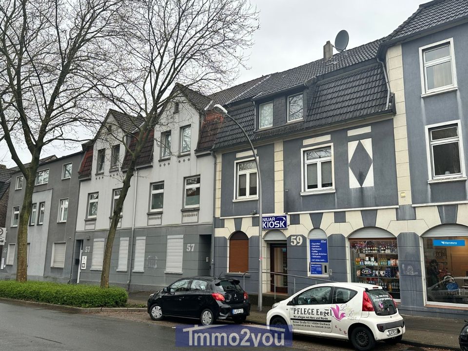 Ständig aktualisiertes und modernisiertes Wohn-Geschäftshaus in Gladbeck zu verkaufen. Gute Rendite! in Gladbeck